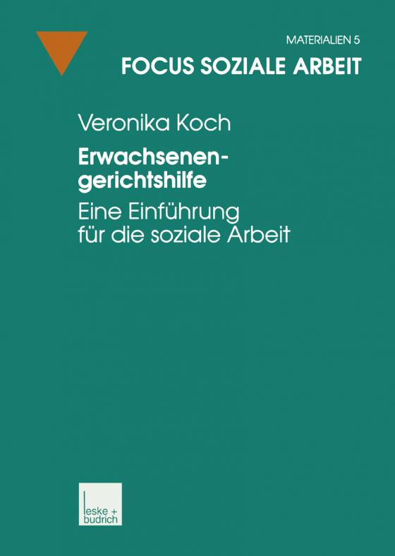 Cover-Bild Erwachsenengerichtshilfe