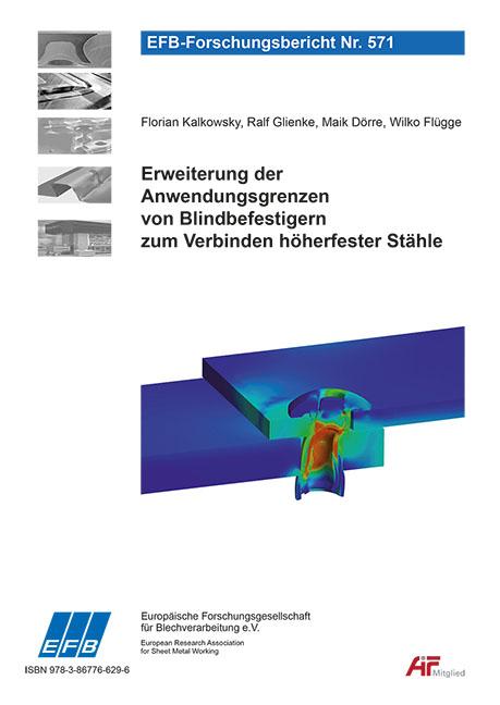 Cover-Bild Erweiterung der Anwendungsgrenzen von Blindbefestigern zum Verbinden höherfester Stähle