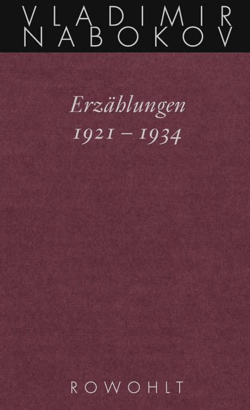 Cover-Bild Erzählungen 1921 - 1934