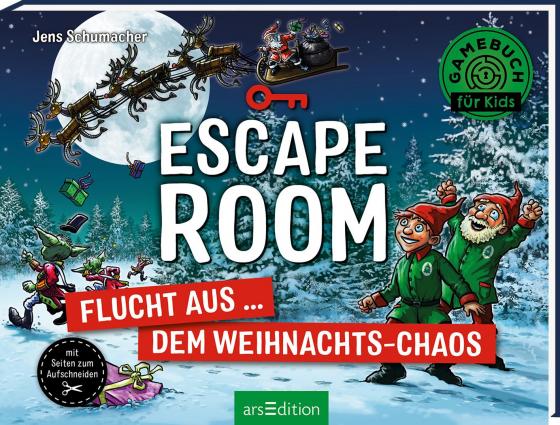 Cover-Bild Escape Room – Flucht aus dem Weihnachts-Chaos