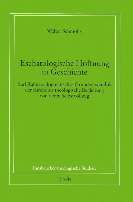 Cover-Bild Eschatologische Hoffnung in Geschichte