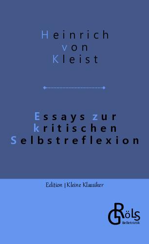 Cover-Bild Essays zur kritischen Selbstreflexion