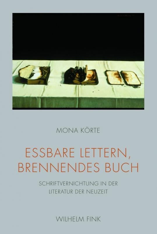 Cover-Bild Essbare Lettern, brennendes Buch