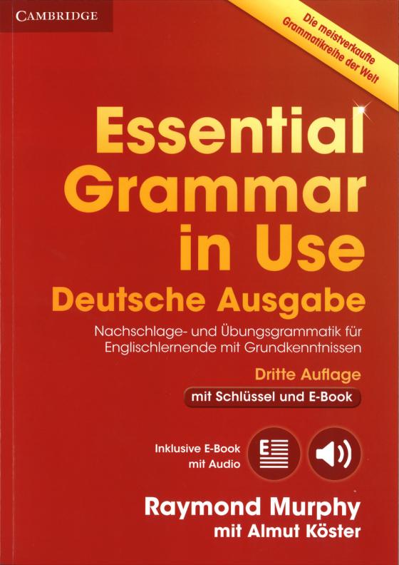 Cover-Bild Essential Grammar in Use 3rd ed. Deutsche Ausgabe mit Schlüssel, Schülerbuch