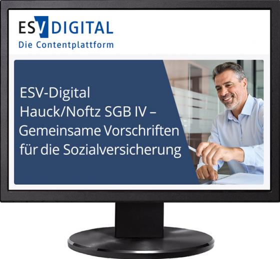 Cover-Bild ESV-Digital Hauck/Noftz SGB IV - Gemeinsame Vorschriften für die Sozialversicherung - Jahresabonnement