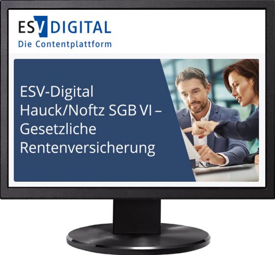 Cover-Bild ESV-Digital Hauck/Noftz SGB VI - Gesetzliche Rentenversicherung - Jahresabonnement bei Kombibezug Print und Datenbank