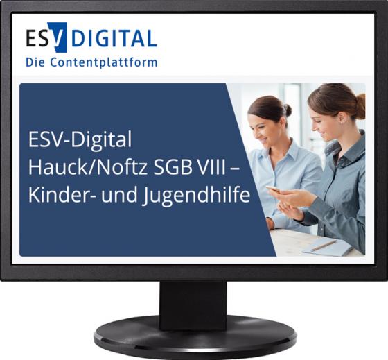 Cover-Bild ESV-Digital Hauck/Noftz SGB VIII - Kinder- und Jugendhilfe - Jahresabonnement bei Kombibezug Print und Datenbank