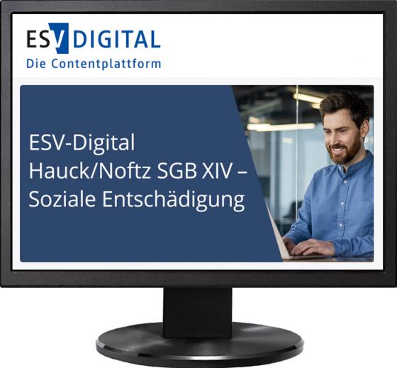 Cover-Bild ESV-Digital Hauck/Noftz SGB XIV - Soziale Entschädigung - Jahresabonnement bei Kombibezug Print und Datenbank