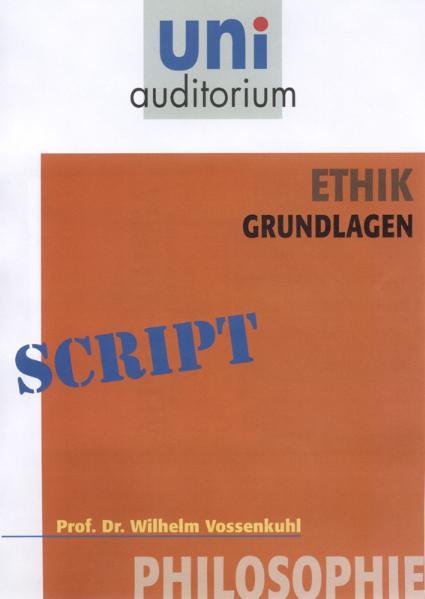 Cover-Bild Ethik - Grundlagen