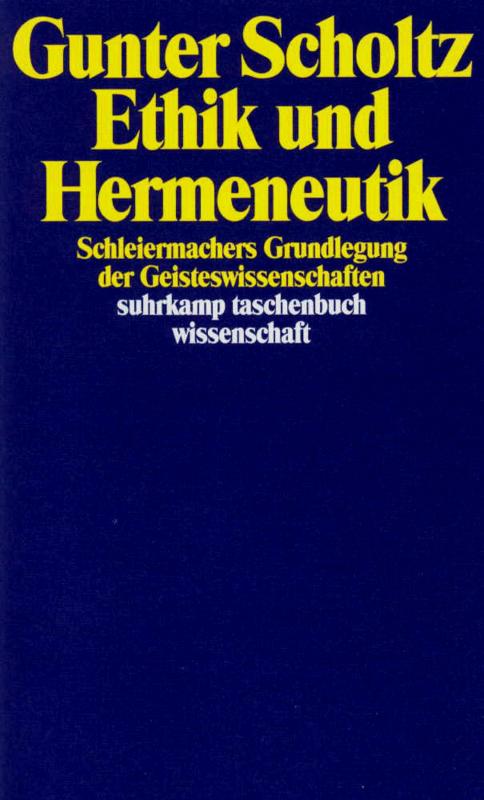 Cover-Bild Ethik und Hermeneutik