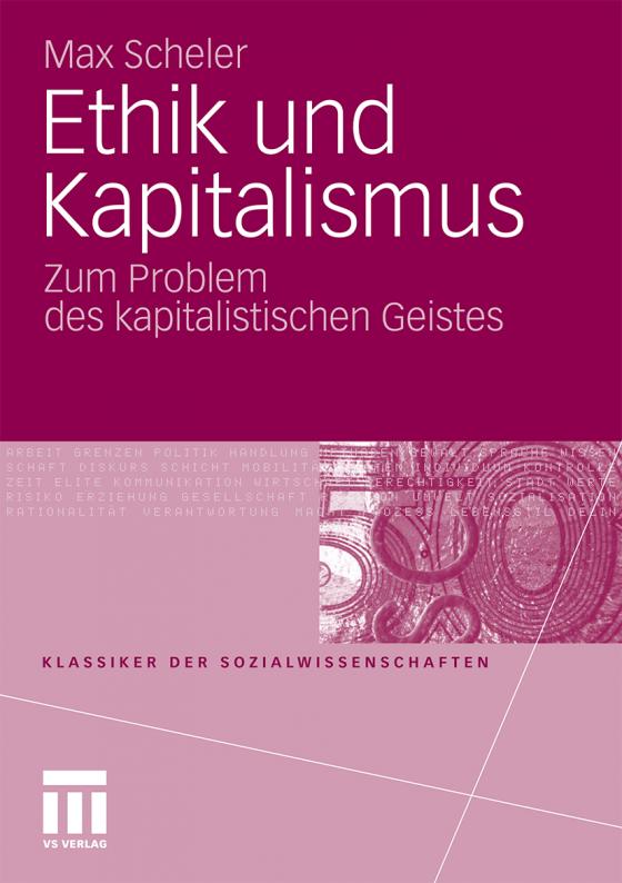 Cover-Bild Ethik und Kapitalismus