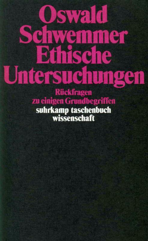 Cover-Bild Ethische Untersuchungen