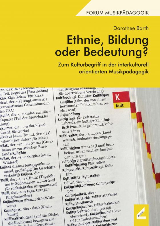 Cover-Bild Ethnie, Bildung oder Bedeutung?