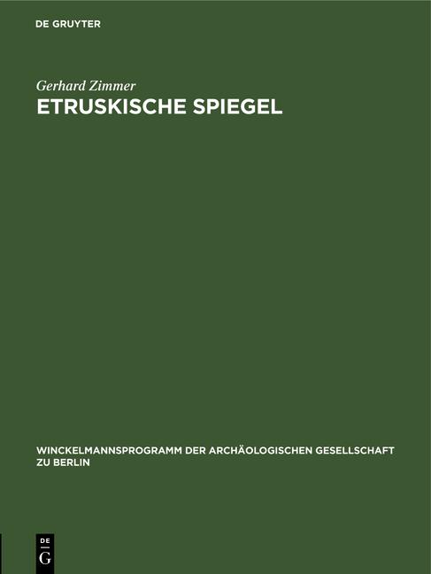 Cover-Bild Etruskische Spiegel