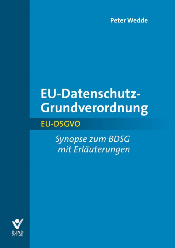 Cover-Bild EU-Datenschutz-Grundverordnung