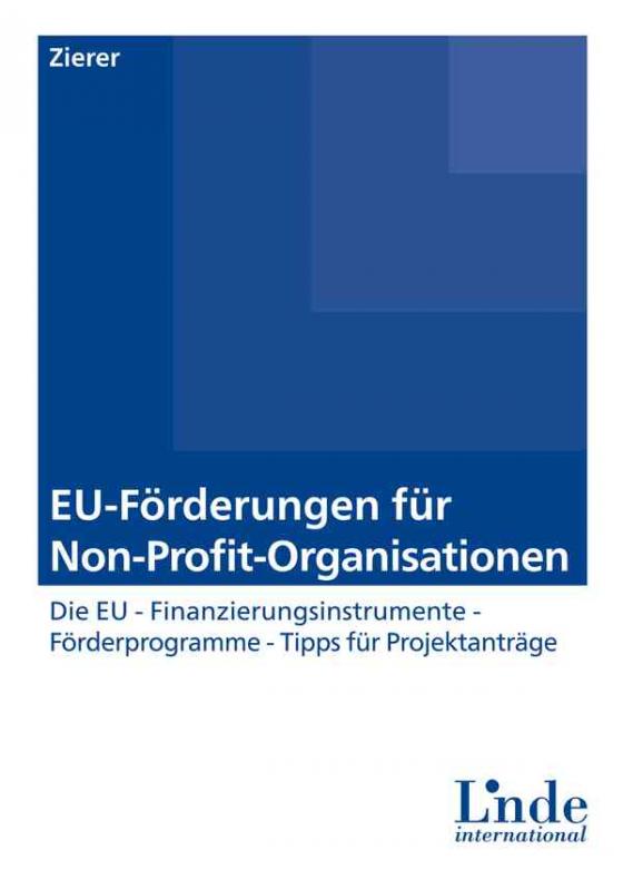 Cover-Bild EU-Förderungen für Non-Profit-Organisationen