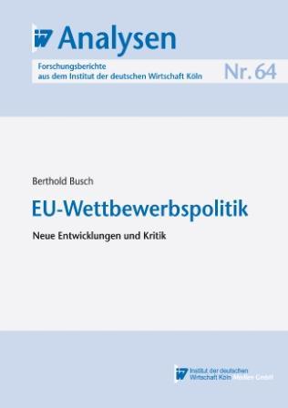 Cover-Bild EU-Wettbewerbspolitik