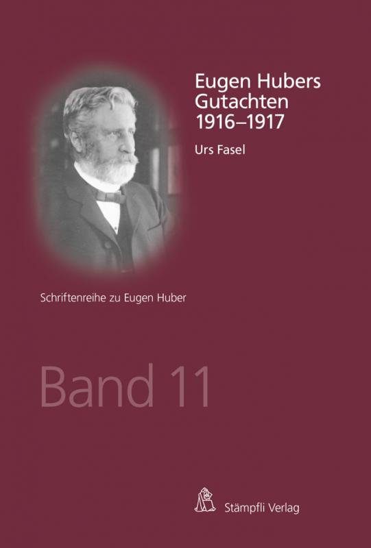 Cover-Bild Eugen Hubers Gutachten 1916-1917