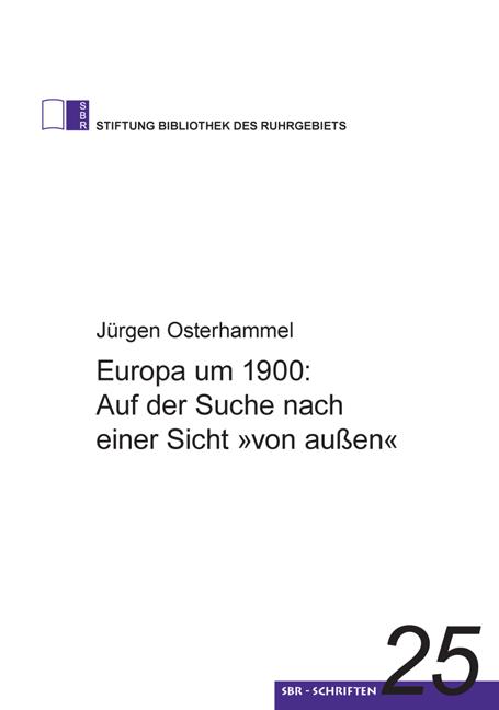 Cover-Bild Europa um 1900: Auf der Suche nach einer Sicht "von außen"