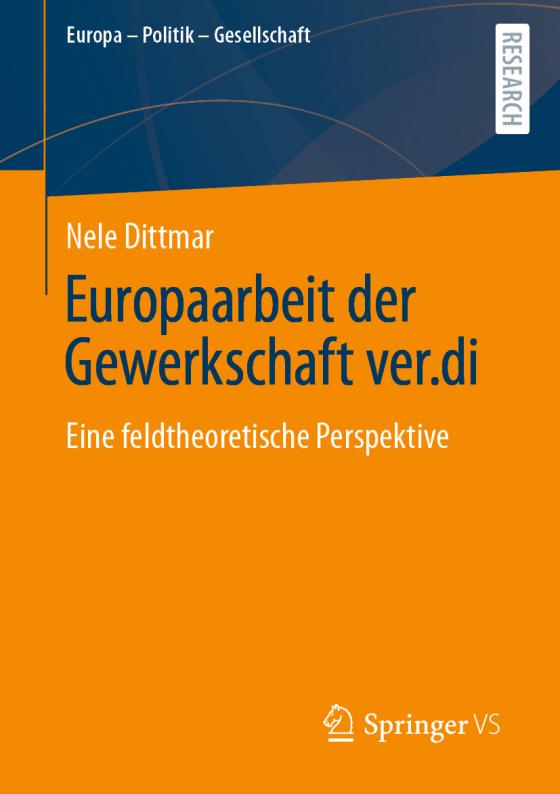 Cover-Bild Europaarbeit der Gewerkschaft ver.di