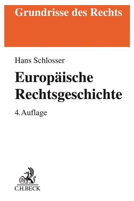 Cover-Bild Europäische Rechtsgeschichte