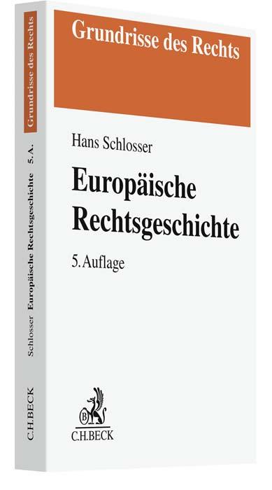 Cover-Bild Europäische Rechtsgeschichte