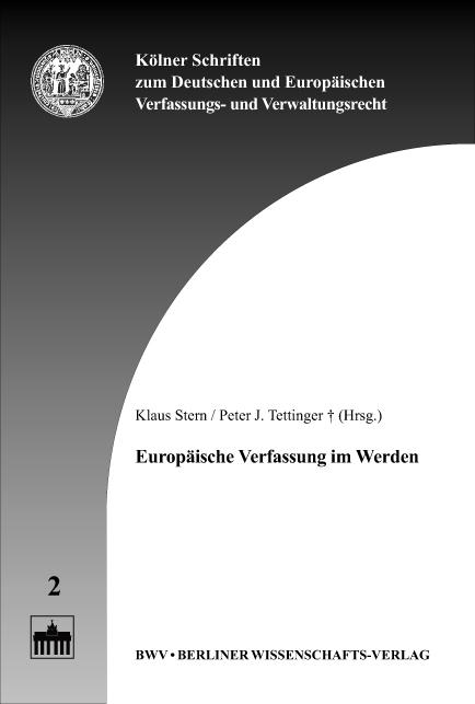 Cover-Bild Europäische Verfassung im Werden