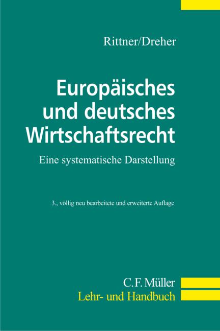 Cover-Bild Europäisches und deutsches Wirtschaftsrecht