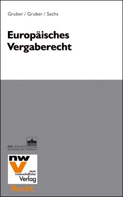 Cover-Bild Europäisches Vergaberecht