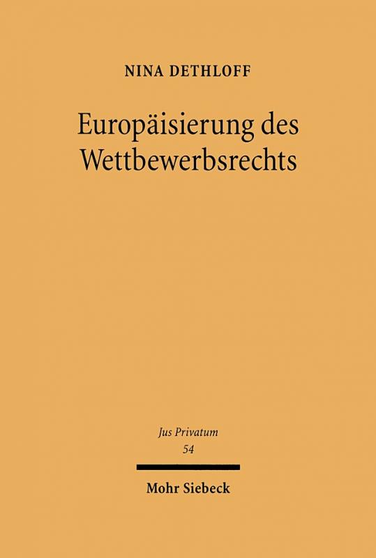 Cover-Bild Europäisierung des Wettbewerbsrechts