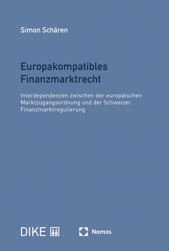 Cover-Bild Europakompatibles Finanzmarktrecht