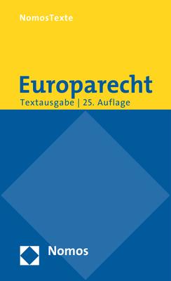 Cover-Bild Europarecht