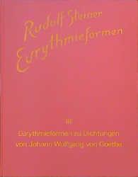 Cover-Bild Eurythmieformen zu Dichtungen von Johann Wolfgang von Goethe