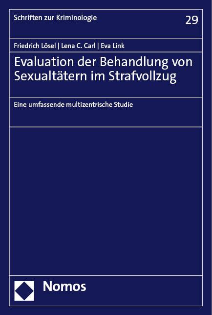 Cover-Bild Evaluation der Behandlung von Sexualtätern im Strafvollzug