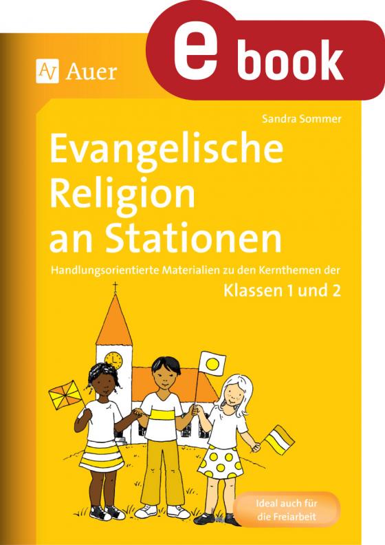 Cover-Bild Evangelische Religion an Stationen
