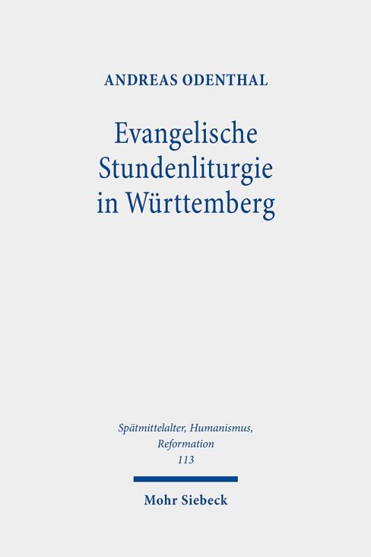 Cover-Bild Evangelische Stundenliturgie in Württemberg