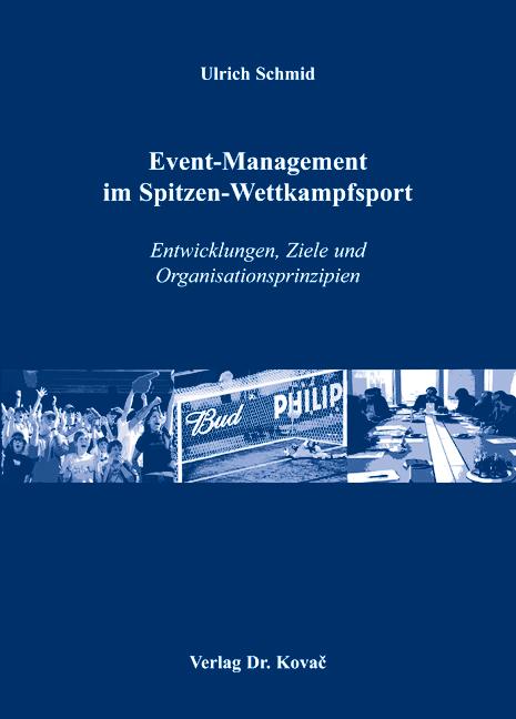 Cover-Bild Event-Management im Spitzen-Wettkampfsport