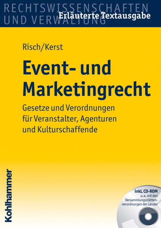 Cover-Bild Event- und Marketingrecht