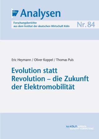 Cover-Bild Evolution statt Revolution - die Zukunft der Elektromobilität