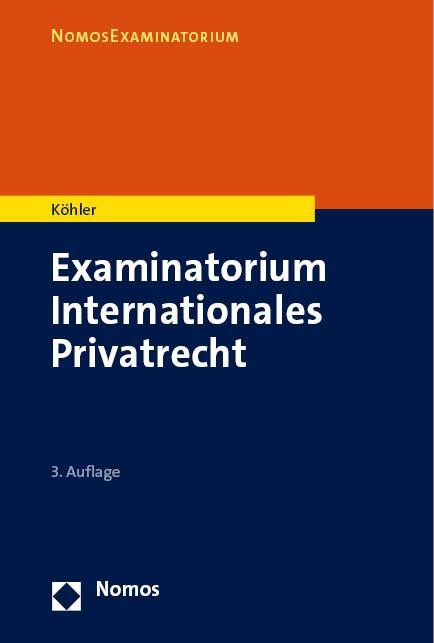 Cover-Bild Examinatorium Internationales Privatrecht