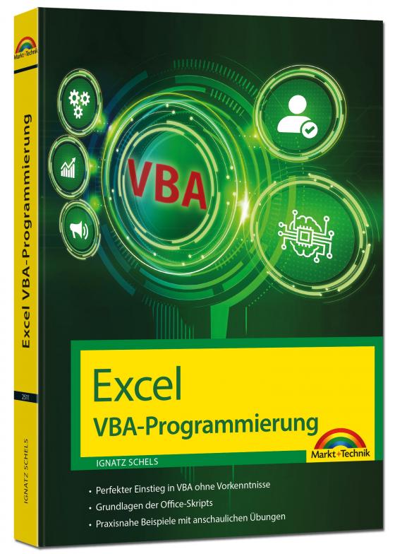 Cover-Bild Excel VBA-Programmierung Makro-Programmierung für Microsoft 365, Excel 2021, 2019, 2016, 2013