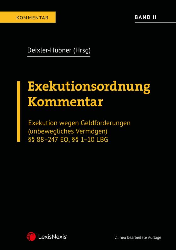 Cover-Bild Exekutionsordnung - Kommentar Band 2