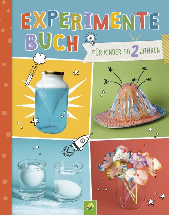 Cover-Bild Experimente-Buch für Kinder ab 2 Jahren. Gemeinsam forschen und spielerisch fördern.