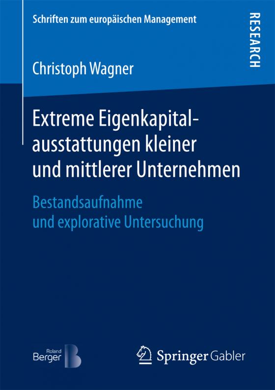 Cover-Bild Extreme Eigenkapitalausstattungen kleiner und mittlerer Unternehmen