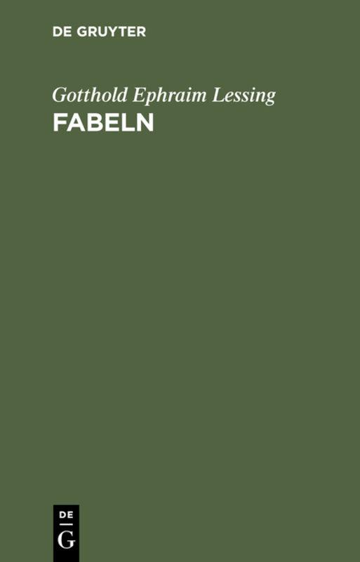 Cover-Bild Fabeln