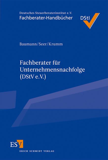 Cover-Bild Fachberater für Unternehmensnachfolge (DStV e.V.)