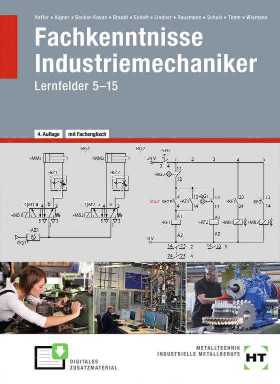 Cover-Bild Fachkenntnisse Industriemechaniker