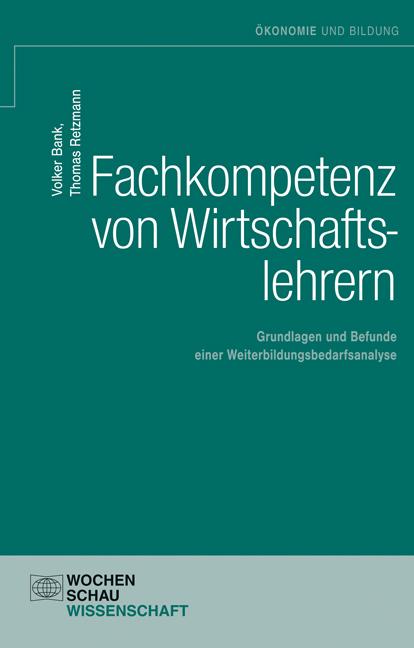 Cover-Bild Fachkompetenz von Wirtschaftslehrern