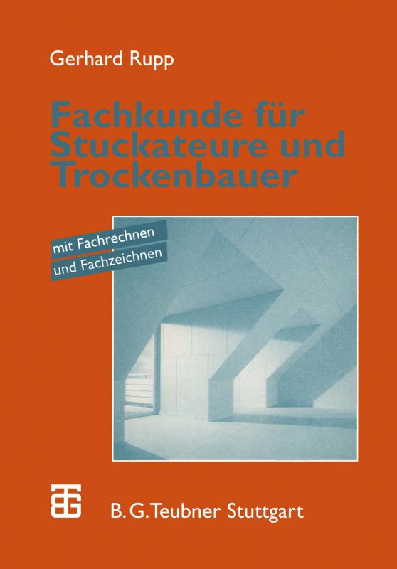 Cover-Bild Fachkunde für Stuckateure und Trockenbauer