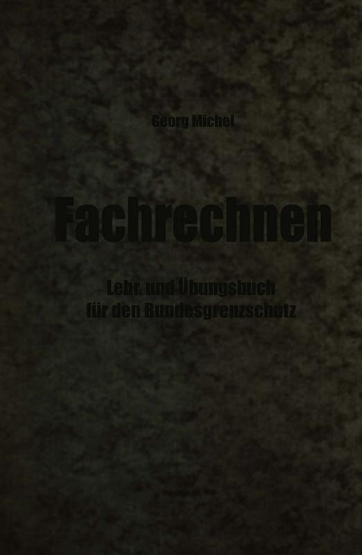 Cover-Bild Fachrechnen